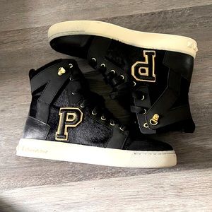 Balmain Pierre Balmain - Black Pony High Top